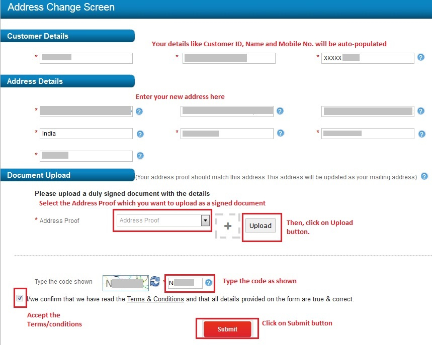 How To Change Address Online In HDFC Bank Through Net Banking 