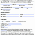 Payment Authorization Form Template Best Of Free Recurring Credit Card