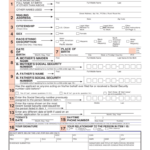 Social Security Card Application Form Illinois Free Download