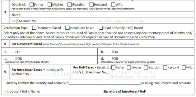 Aadhaar Card How To Apply For Aadhaar Card Without Documents The 