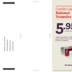 Credit Card Balance Transfer Form