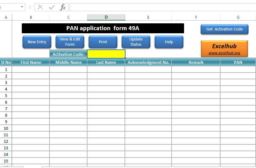 Duplicate Pan Card Application Form Download In Excel Richard Robie s
