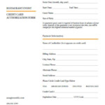 FREE 30 Restaurant Forms In PDF MS Word