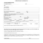 Free Hilton Credit Card Authorization Form PDF Word EForms