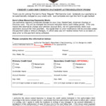 41 Credit Card Authorization Forms Templates Ready to Use