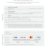 CA LawPay Client Credit Card Authorization Form Fill And Sign