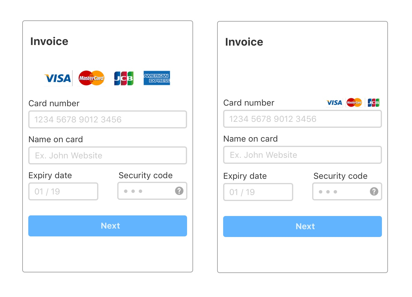 Credit Card Form Example 7 Credit Card Authorization Form Template