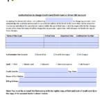 Free Radisson Hotel Credit Card Authorization Form PDF
